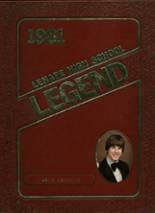 Lenape High School 1981 yearbook cover photo