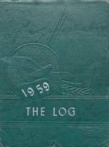 Poultney High School 1959 yearbook cover photo