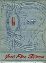 1957 Grantsburg High School Yearbook from Grantsburg, Wisconsin cover image