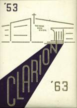 Cheverus High School 1963 yearbook cover photo