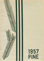 Parker High School 1957 yearbook cover photo