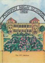 Murphy High School 1971 yearbook cover photo