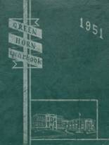 Springfield High School 1951 yearbook cover photo