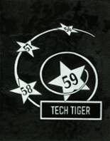 Technical High School 1959 yearbook cover photo