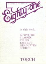 1981 Notre Dame High School Yearbook from Belmont, California cover image