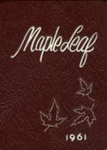 Maple Heights High School 1961 yearbook cover photo