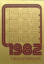 1982 Granite High School Yearbook from Philipsburg, Montana cover image