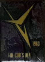 Iaeger High School 1963 yearbook cover photo