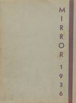 Merrillville High School 1936 yearbook cover photo