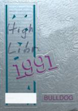 Choteau High School 1991 yearbook cover photo