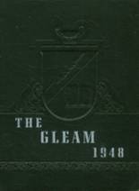 Plattsburg High School 1948 yearbook cover photo