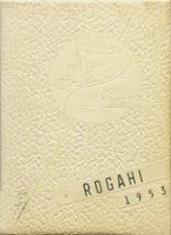 Rocky Gap High School 1953 yearbook cover photo