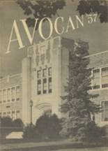 Avoca High School 1957 yearbook cover photo