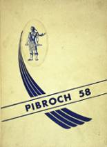 Rim of the World High School 1958 yearbook cover photo