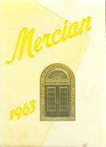 Mercy High School 1963 yearbook cover photo
