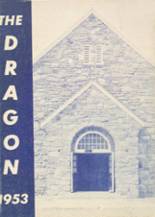 Mountainburg High School 1953 yearbook cover photo