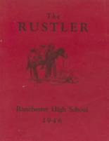 Ranchester High School 1946 yearbook cover photo