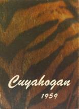 Cuyahoga Falls High School 1959 yearbook cover photo