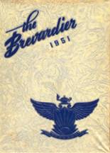 1951 Brevard High School Yearbook from Brevard, North Carolina cover image