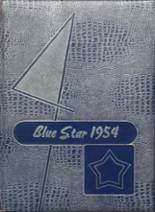 St. Mary's Academy 1954 yearbook cover photo