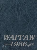 Paw Paw High School 1986 yearbook cover photo