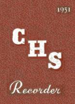 Charleston High School 1951 yearbook cover photo