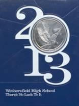 Wethersfield High School 2013 yearbook cover photo
