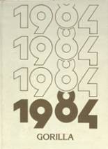 Gregory High School 1984 yearbook cover photo