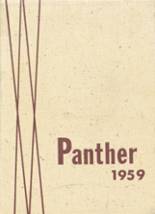 Hesperia High School 1959 yearbook cover photo