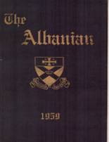 St. Albans High School 1959 yearbook cover photo