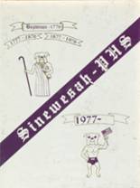 Pasco High School 1977 yearbook cover photo
