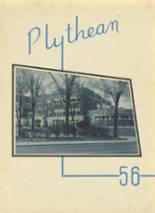 1956 Plymouth High School Yearbook from Plymouth, Michigan cover image
