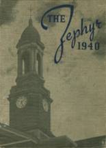West End High School 1940 yearbook cover photo