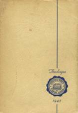 Davis College 1947 yearbook cover photo