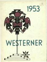 West Phoenix High School 1953 yearbook cover photo