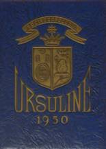 Ursuline Academy 1950 yearbook cover photo