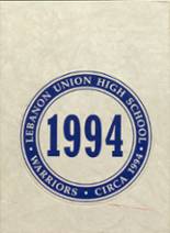 1994 Lebanon Union High School Yearbook from Lebanon, Oregon cover image