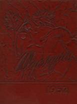 Canton-Williams High School 1952 yearbook cover photo