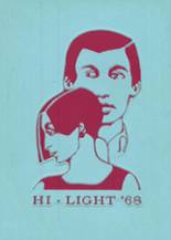 Antigo High School 1968 yearbook cover photo
