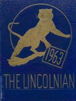 Lincoln High School 1963 yearbook cover photo