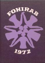 Fostoria High School 1972 yearbook cover photo