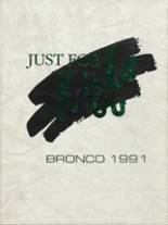 Blackfoot High School 1991 yearbook cover photo