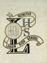 Lorain High School 1980 yearbook cover photo