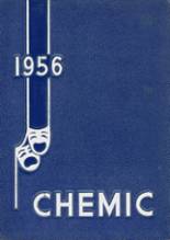 Midland High School 1956 yearbook cover photo