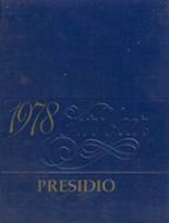 1978 University of San Diego High School Yearbook from San diego, California cover image