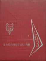 Sarahsville High School 1963 yearbook cover photo
