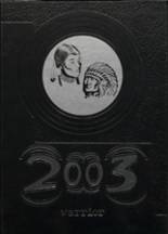 Arlee High School 2003 yearbook cover photo