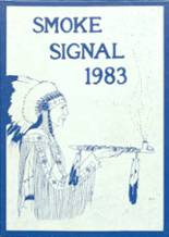 Marty Indian High School 1983 yearbook cover photo