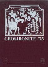 Crosby-Ironton High School 1975 yearbook cover photo