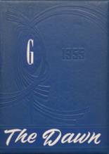 Gleason High School 1955 yearbook cover photo